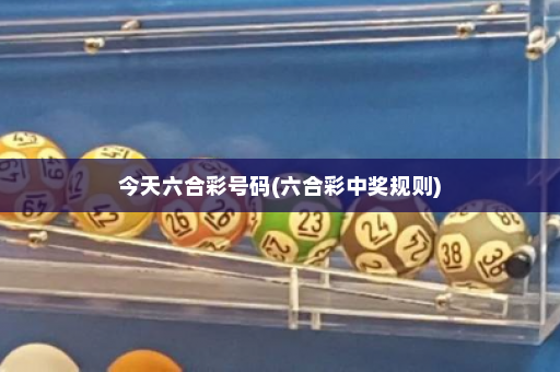 今天六合彩号码(六合彩中奖规则)
