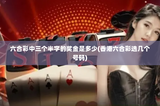 六合彩中三个半字的奖金是多少(香港六合彩选几个号码)