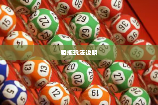 胆拖玩法说明