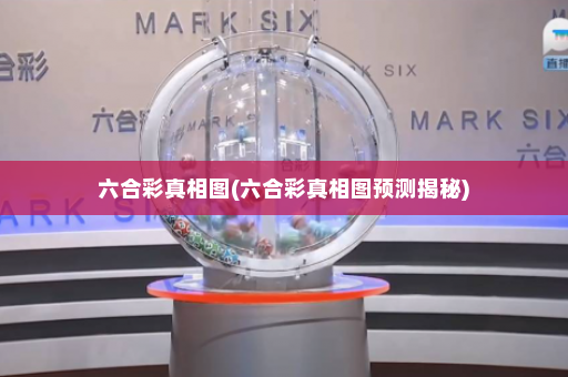 六合彩真相图(六合彩真相图预测揭秘)