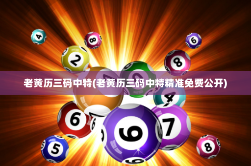 老黄历三码中特(老黄历三码中特精准免费公开)