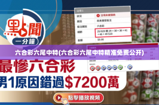 六合彩六尾中特(六合彩六尾中特精准免费公开)