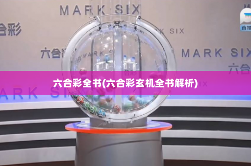 六合彩全书(六合彩玄机全书解析)