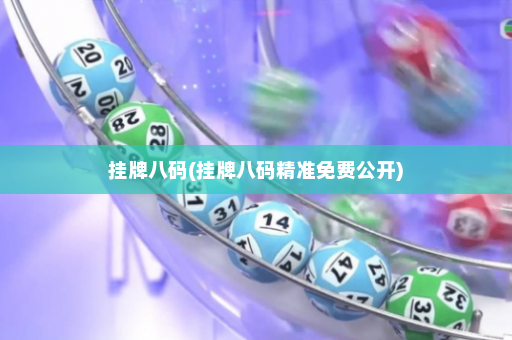 挂牌八码(挂牌八码精准免费公开)